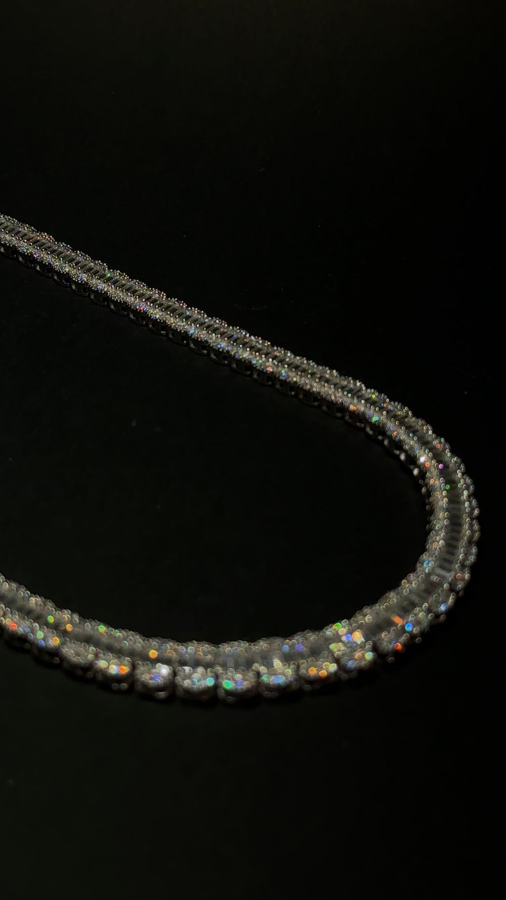 Baguette Chain 8MM 22 Inch