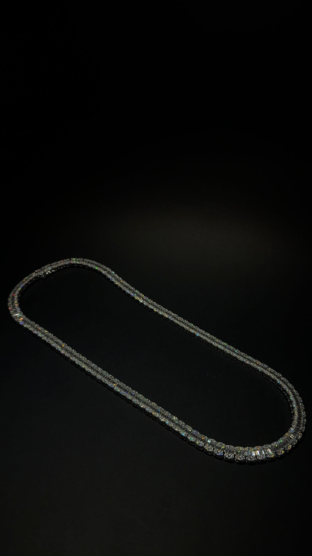 Baguette Chain 8MM 22 Inch